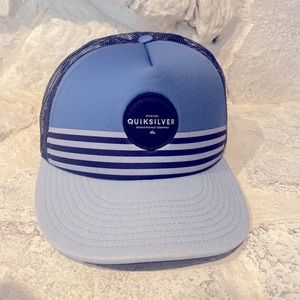 Quicksilver Hat mesh snap back adjustable